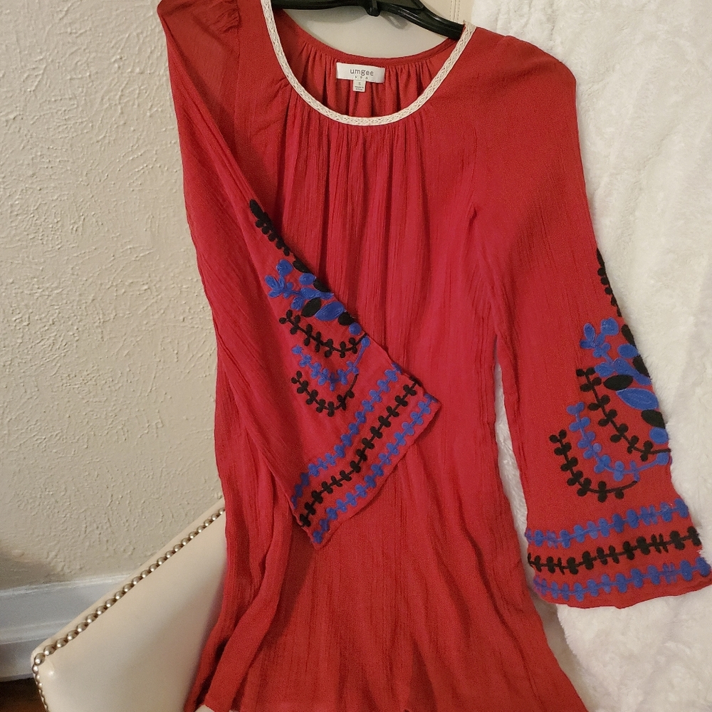 Cute boho chic dress by Umgee sz S excellent